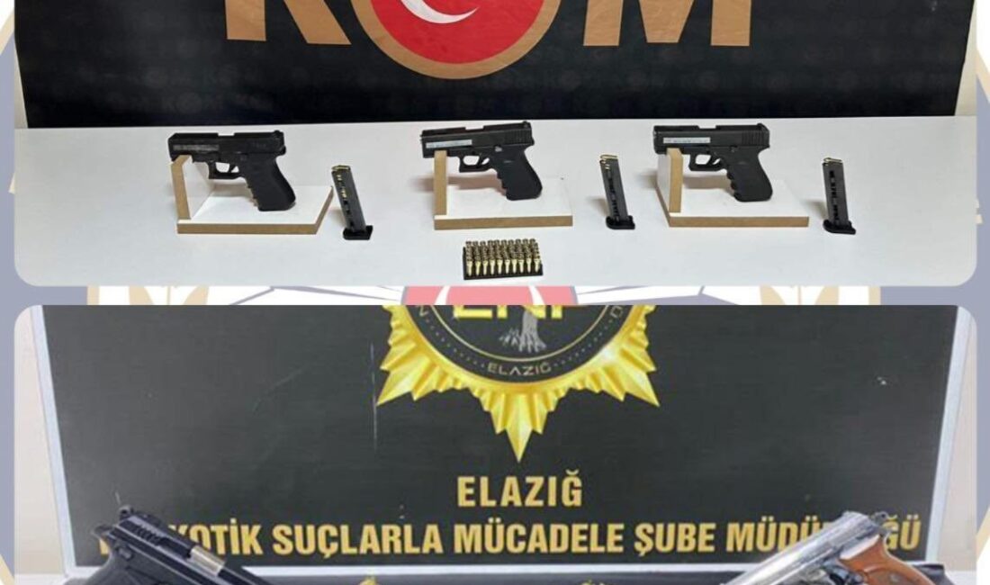 Elazığ ilinde düzenlenen bir operasyonda 530 gram esrar, 32 gram