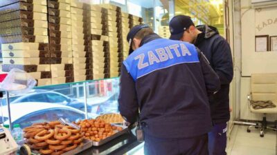 Elazığ Belediyesi Zabıta Müdürlüğü, kent genelinde yeni yıl öncesinde denetimleri