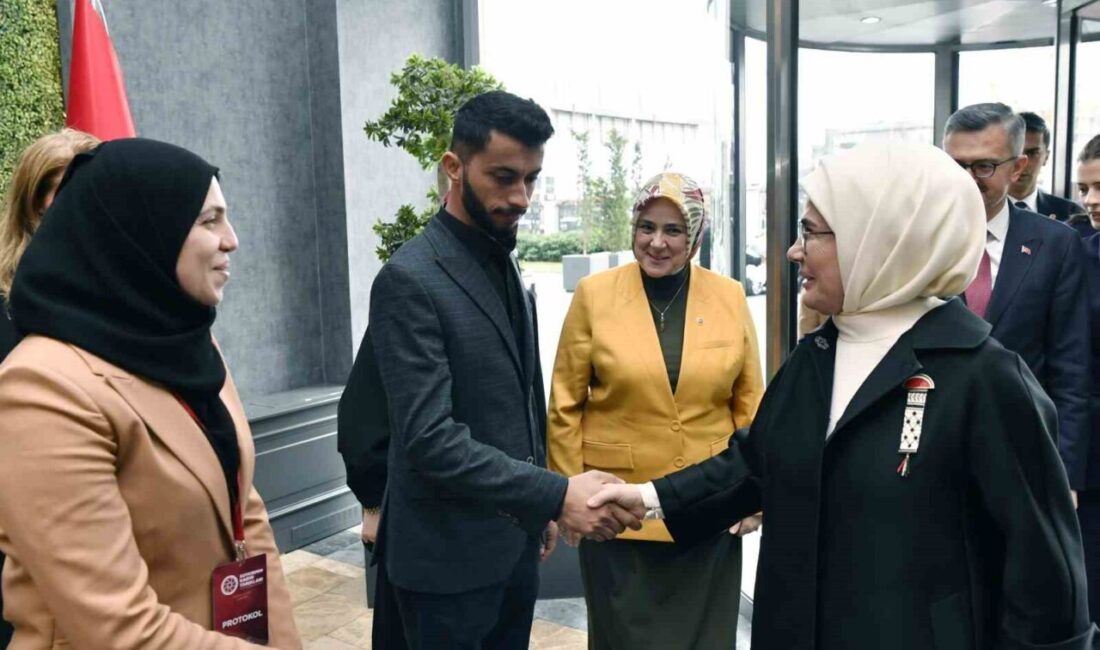 Cumhurbaşkanı Recep Tayyip Erdoğan’ın eşi Emine Erdoğan, Filistinli şehitler için