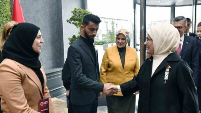 Cumhurbaşkanı Recep Tayyip Erdoğan’ın eşi Emine Erdoğan, Filistinli şehitler için