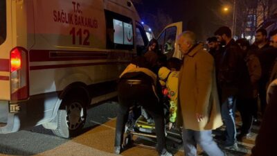 Erzincan’da iki aracın çarpışması sonucu meydana gelen trafik kazasında 5