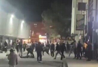 Erzincan’da iki husumetli grup arasında çıkan kavga, çay ocaklarının bulunduğu
