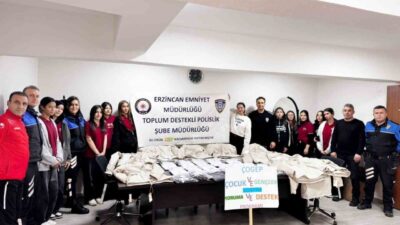 Erzincan Emniyet Müdürlüğü, Asayiş Daire Başkanlığı’nın rehberliğinde gerçekleştirilen “Hep Birlikte