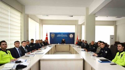 Erzincan Emniyet Müdürlüğü, yeni yıl öncesinde il genelinde alınacak güvenlik