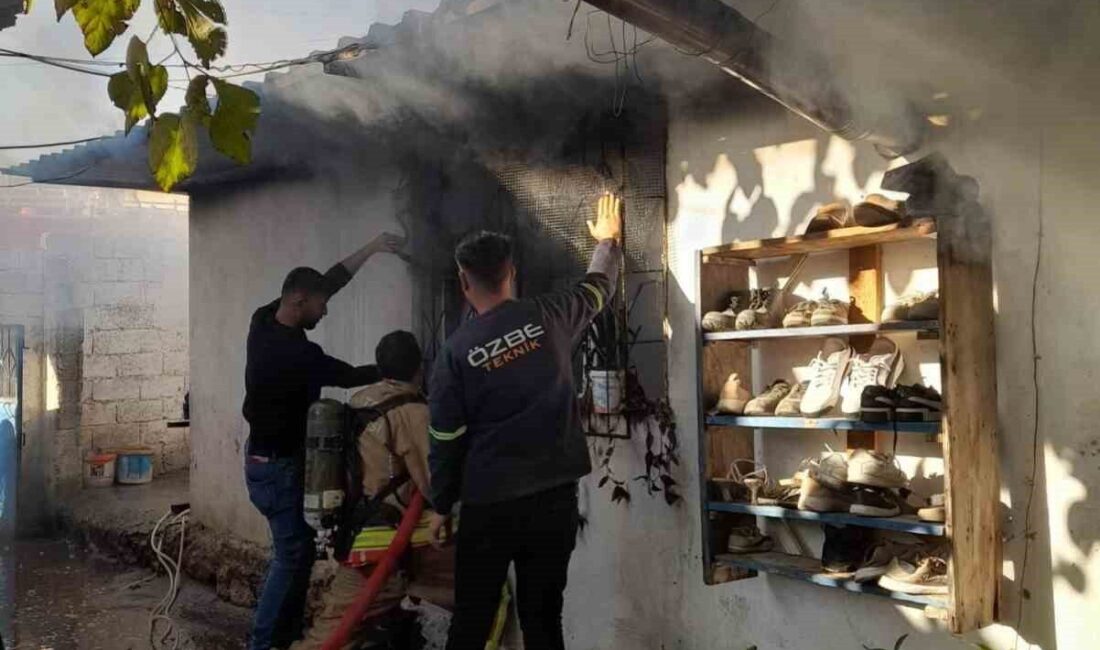 Hatay’da Mahmutlu Mahallesi’nde tek katlı bir müstakil evde meydana gelen