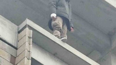 Horasan ilçesinde bir inşaat alanına giren kişi, orada bulunan beşinci