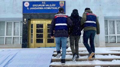 Erzurum’da Jandarma ekipleri, DEAŞ’a karşı düzenlenen operasyon neticesinde 1 kişinin