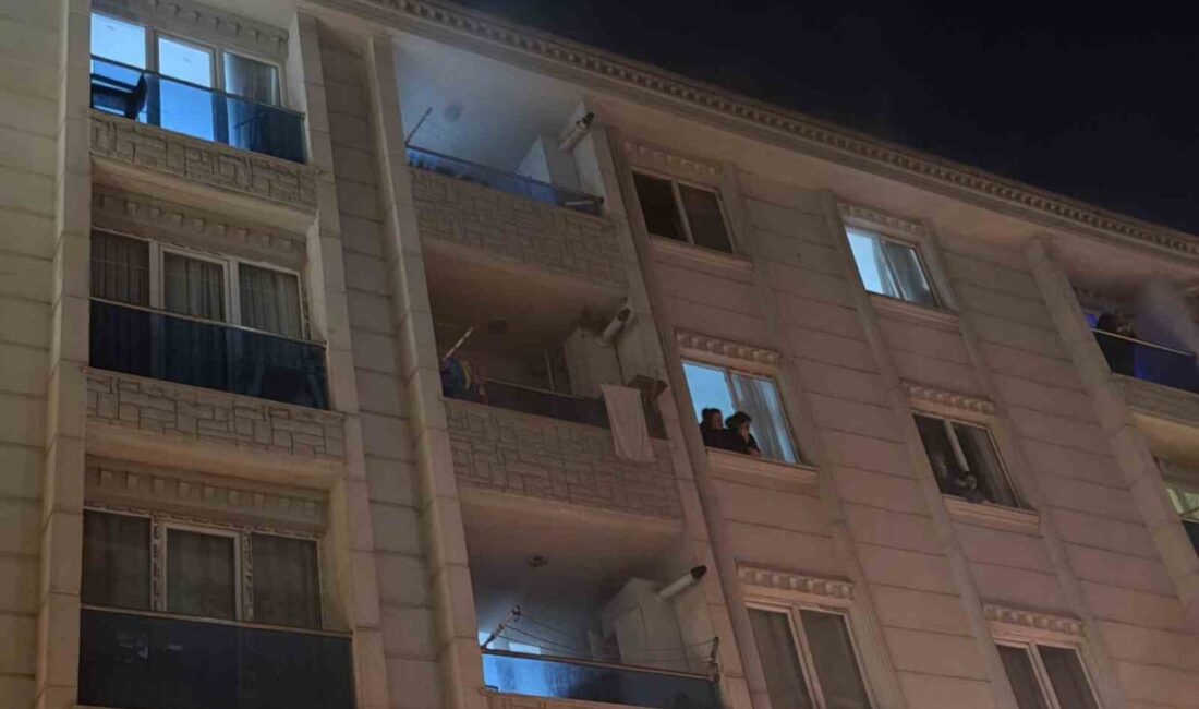 Esenyurt’ta bulunan 5 katlı bir binanın ikinci katında meydana gelen