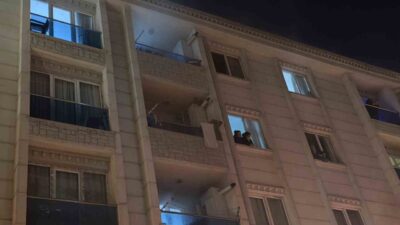 Esenyurt’ta bulunan 5 katlı bir binanın ikinci katında meydana gelen