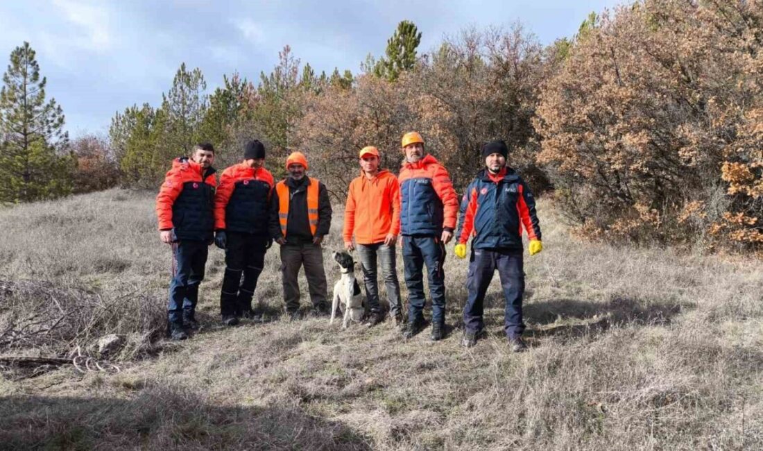 Eskişehir ilinde, Çamlıca-Yörükkırka bölgesinde 12 metre derinliğindeki bir çukura düşen