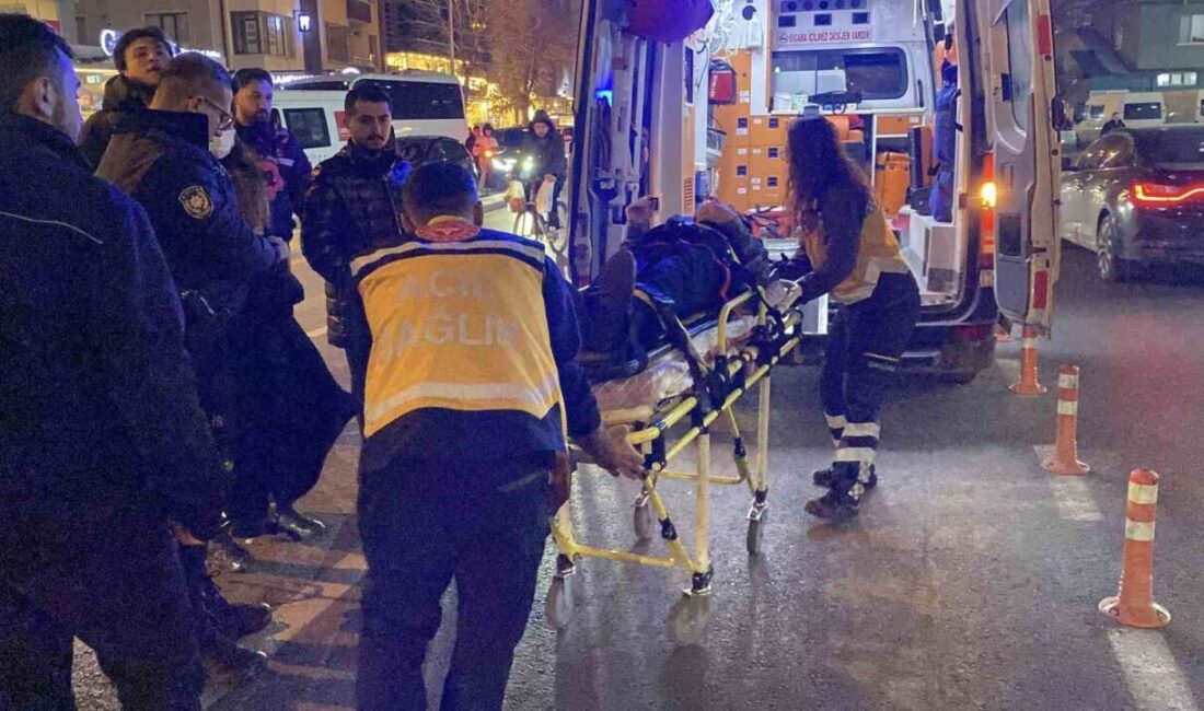 Eskişehir’de, 87 yaşındaki bir adamın bastonuyla yürürken çarpıldığı ve yaralandığı