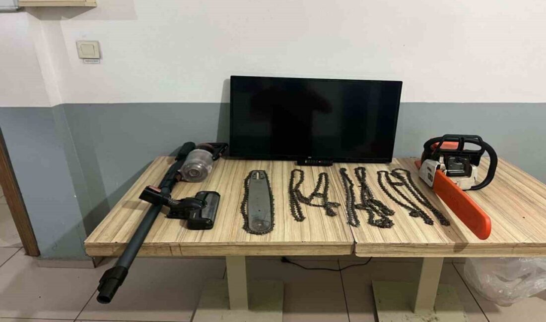 Bolu’da bir evden eşya çalan hırsızlar, jandarma ekiplerinin düzenlediği operasyonla