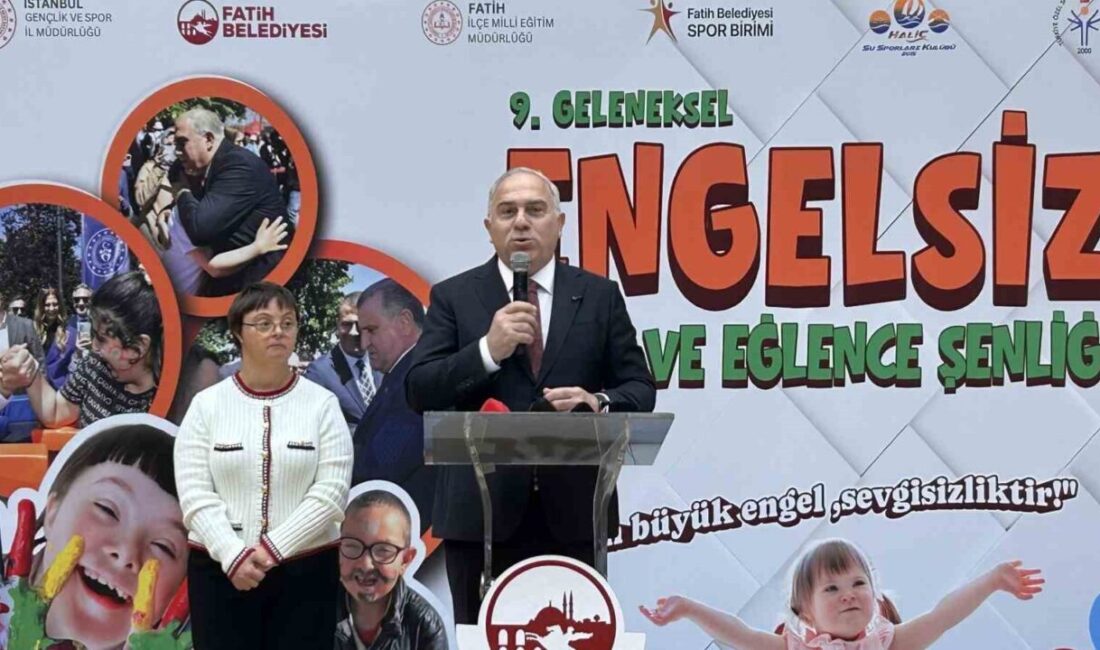 Fatih ilçesinde gerçekleşen 9. Geleneksel Engelliler Spor ve Eğlence Şenliği’nde