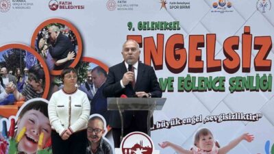 Fatih ilçesinde gerçekleşen 9. Geleneksel Engelliler Spor ve Eğlence Şenliği’nde