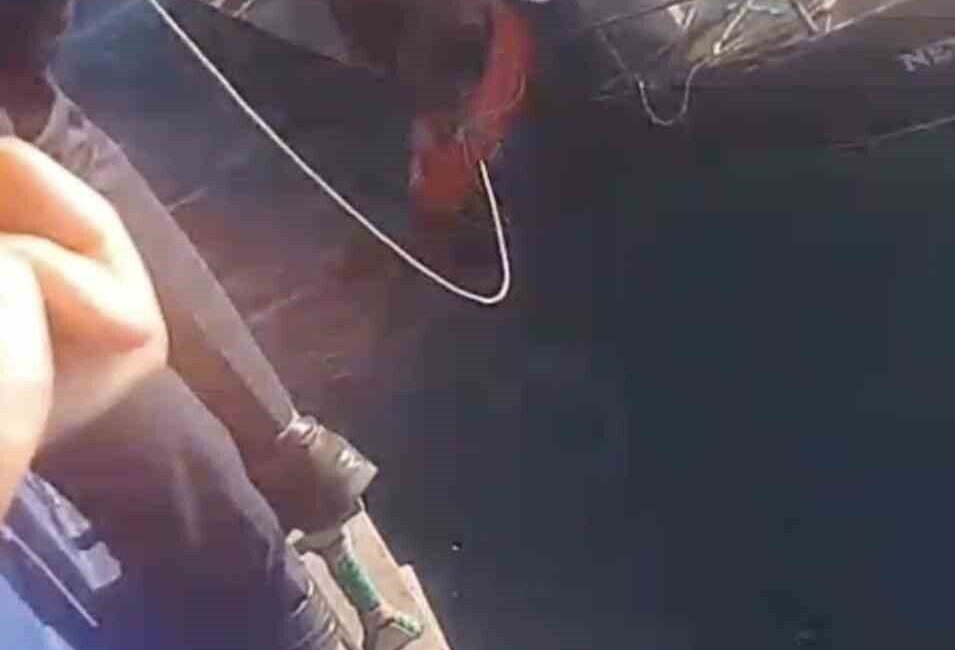 Çanakkale’nin Bozcaada-Geyikli arasında sefer yapan feribotta bir kişinin denize atladığı,