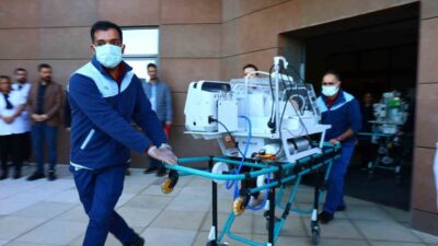 Elazığ Fethi Sekin Şehir Hastanesi’nde deprem ve yangın tatbikatı icra