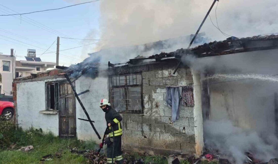 Fethiye ilçesindeki bir evde meydana gelen yangında 1 kişi dumandan
