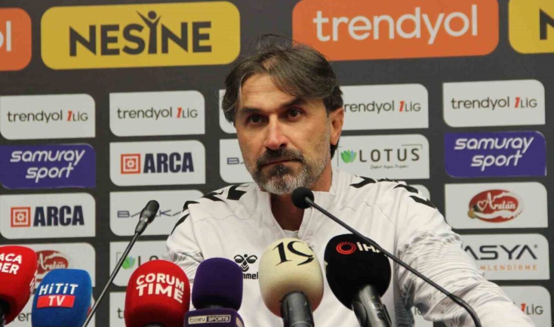 Sakaryaspor’un Teknik Direktörü Furkan Köseoğlu, Çorum FK’ya karşı alınan mağlubiyet