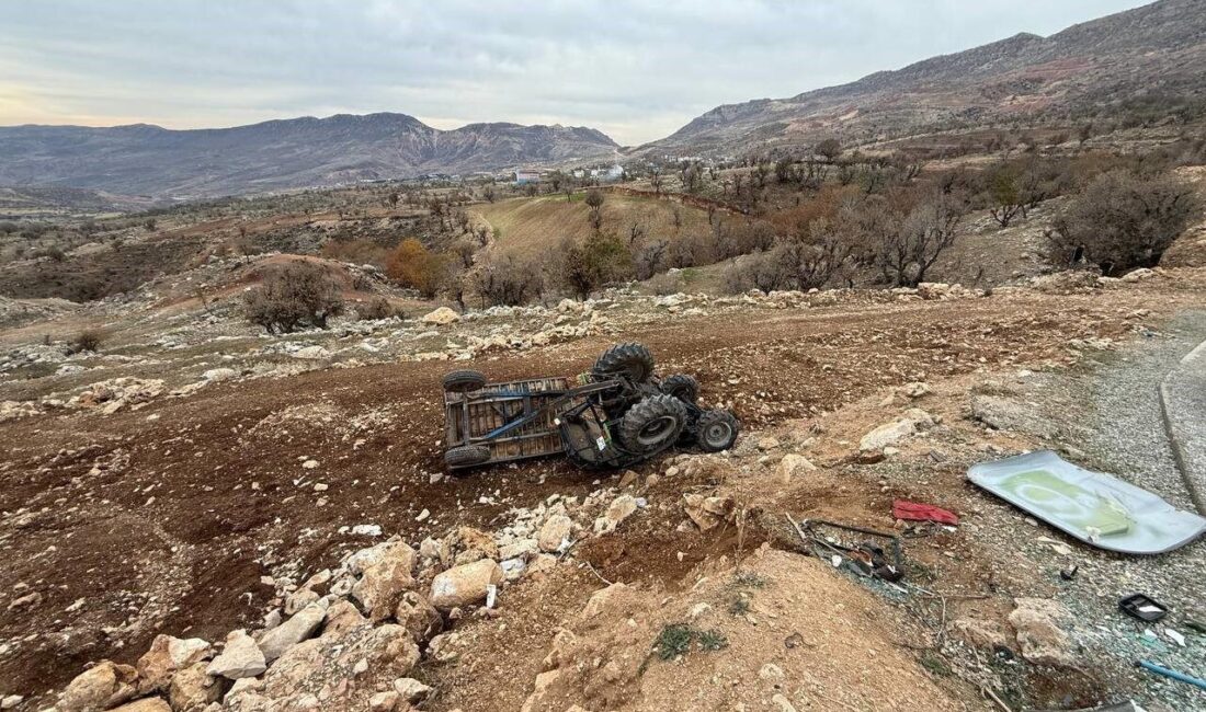 Şırnak’ın Gabar bölgesinde fidan dikimi çalışmalarından dönen işçileri taşıyan bir