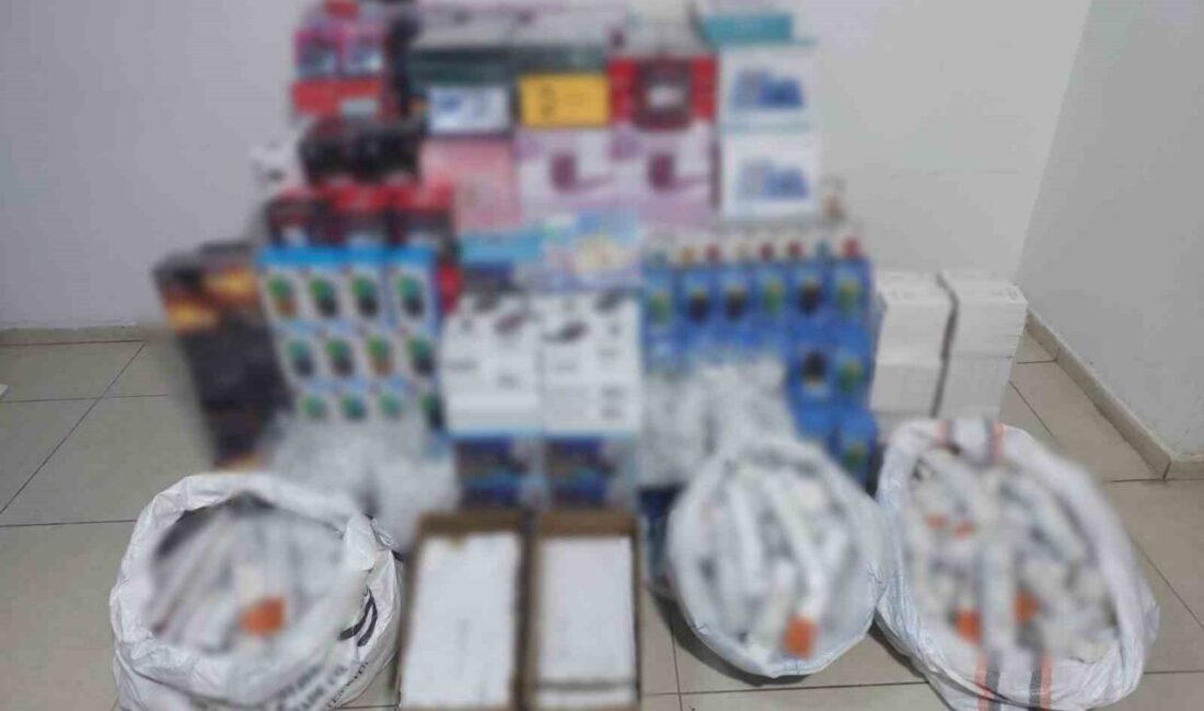 Gaziantep’te gerçekleştirilen operasyonda, piyasa değeri 1 milyon 350 bin TL