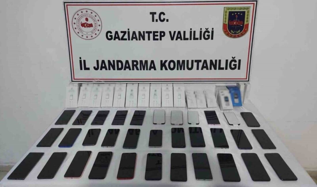 Gaziantep’te jandarma ekiplerinin düzenlediği operasyonda, 800 bin TL değerinde gümrük