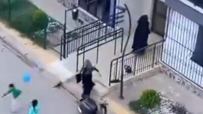 Nizip ilçesindeki bir okulda, bir hademe ile öğrenci arasında yaşanan