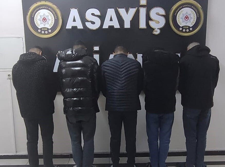 Gaziantep’te, bir iş yerine yapılan silahlı saldırı ile ilgili 5