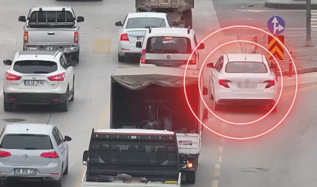 Gaziantep’te trafikte kurallara uymayan 810 araç sürücüsüne toplamda 802 bin