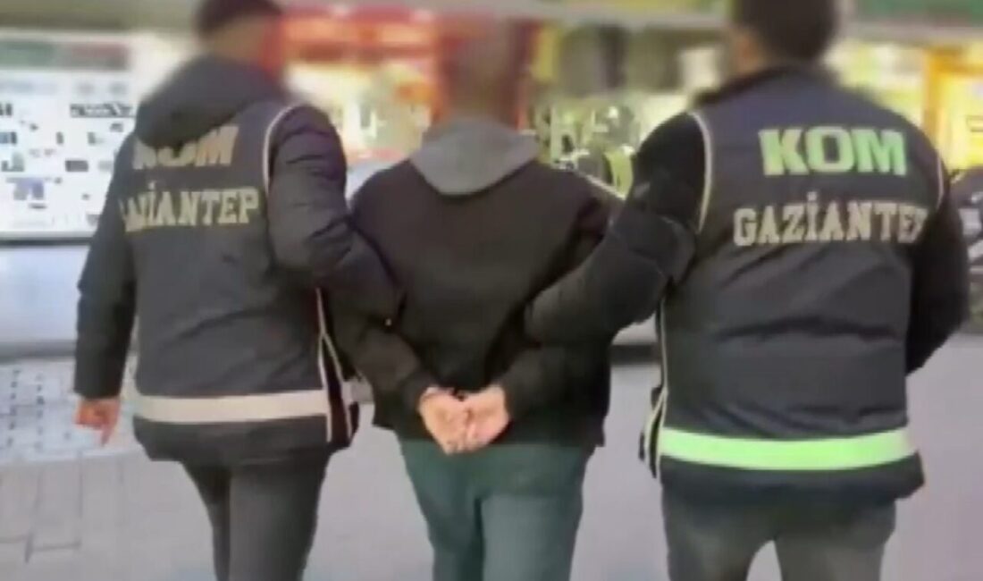 Gaziantep’te polis ekipleri tarafından tefecilik suçuyla ilgili operasyonda 1 kişi
