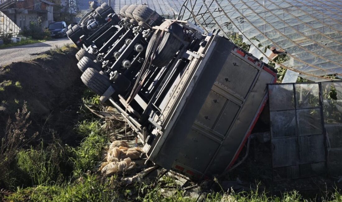 Gazipaşa ilçesinde meydana gelen bir trafik kazasında bir kişi yaralandı.
