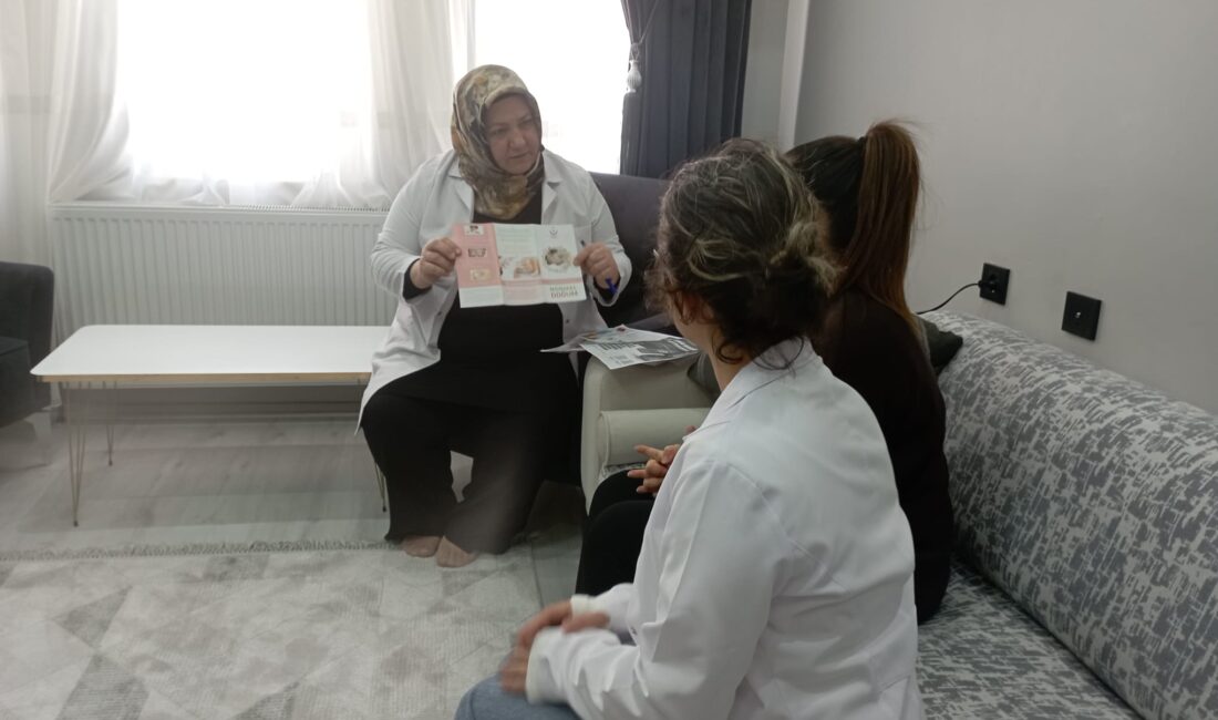 Yerköy İlçe Sağlık Müdürlüğü tarafından yürütülen Gebe Okulu çalışmaları kapsamında