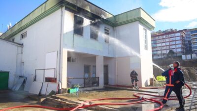 Giresun’da Gençlik ve Spor İl Müdürlüğü’ne ait ek hizmet binasında