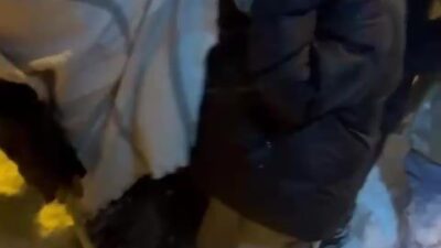 Batman’ın Gercüş ilçesinde etkili olan sert kar yağışı ve şiddetli