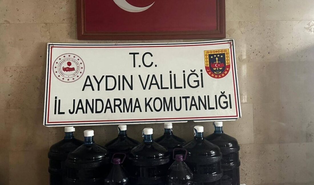 Germencik ilçesinde, Kızılcapınar Mahallesi’nde gerçekleşen olayda, kaçak alkol üretimi ve
