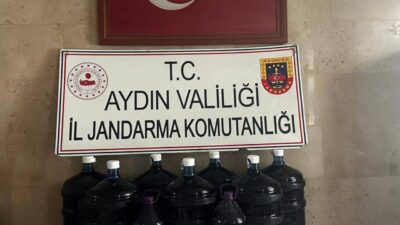 Germencik ilçesinde, Kızılcapınar Mahallesi’nde gerçekleşen olayda, kaçak alkol üretimi ve