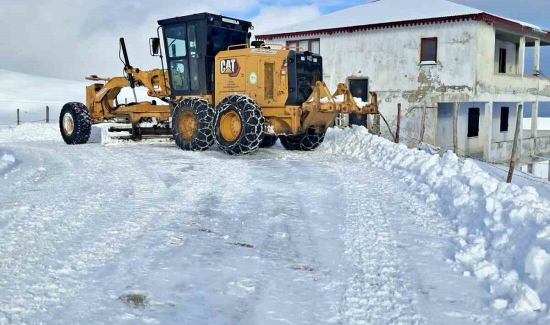 Giresun genelinde devam eden şiddetli kar yağışı özellikle yüksek rakımlı