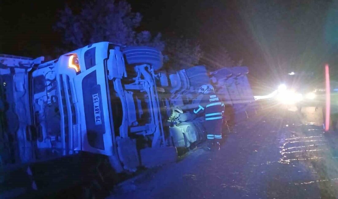 Hatay’da bir tır sürücüsü, Krıkhan – Hassa çevre yolu üzerinde