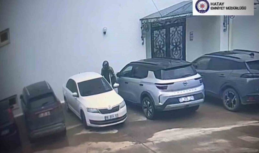 Hatay’da bir apartmandan 1 milyon 800 bin TL değerinde altın