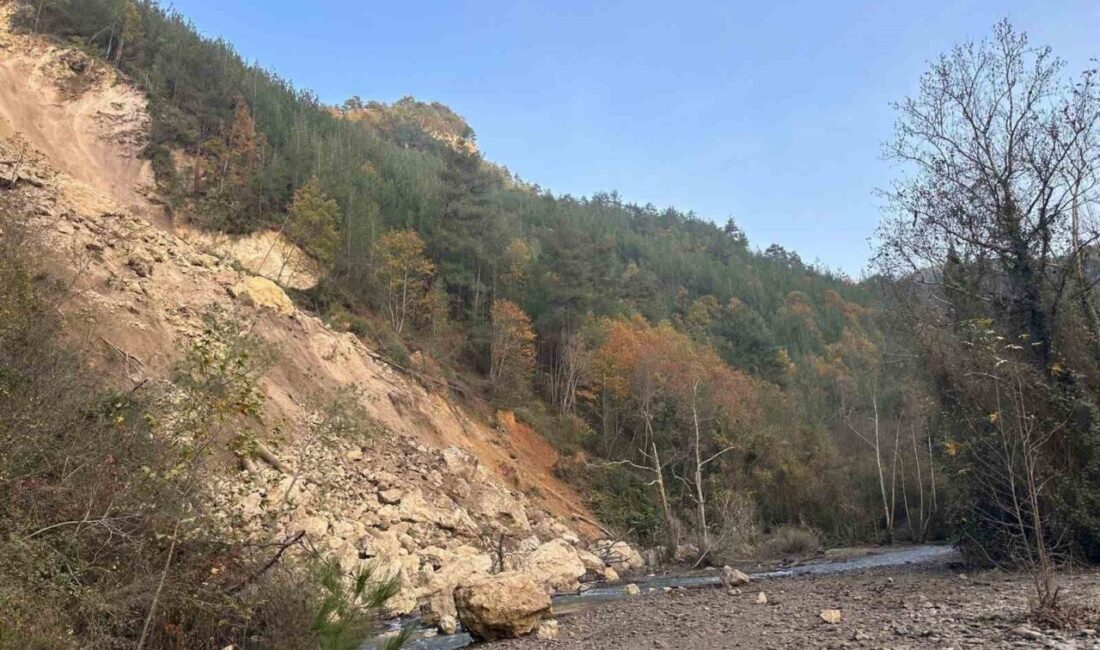 Hatay’da Kuzuculu Mahallesi’nde bulunan Geçilmez Kanyonu bölgesinde meydana gelen bir