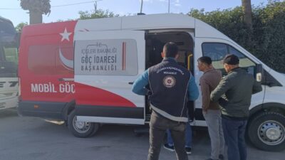 Hatay’da polis ekiplerinin yabancı uyruklu kişilere yönelik gerçekleştirdiği denetimde toplamda