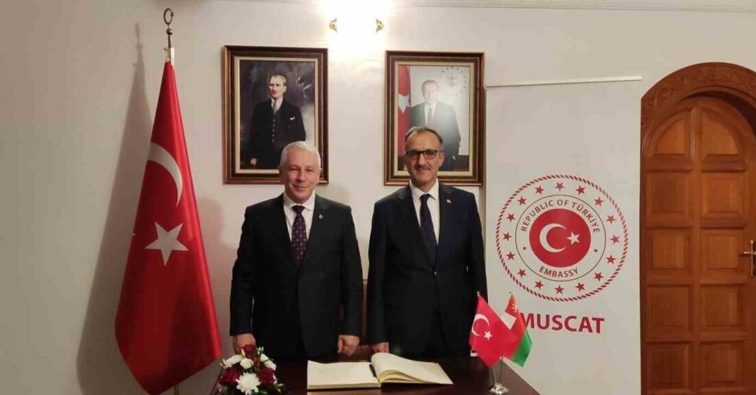Hava Kuvvetleri Komutanı Hava Orgeneral Ziya Cemal Kadıoğlu’nun, Umman’ın başkenti