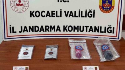 Kocaeli İl Jandarma Komutanlığı ekipleri, “torbacı” olarak adlandırılan sokak satıcılarına