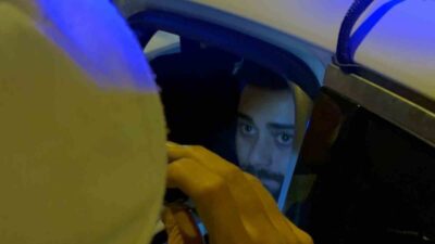 Kayseri’de polis ekiplerinin ‘dur’ ihtarına uymayan ve kaçmaya çalışan şahıs,
