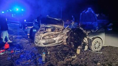 Kahta ilçesinde meydana gelen trafik kazasında, Sinan Ö. yönetimindeki 34