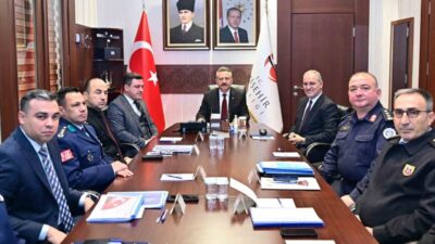Eskişehir’de, Vali Hüseyin Aksoy başkanlığında İl Güvenlik ve Asayiş Koordinasyon