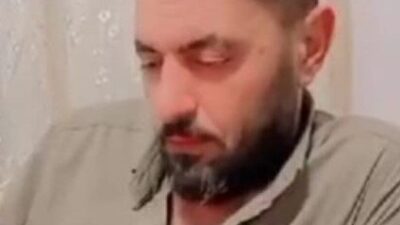 Konya’nın Karapınar ilçesinde, Suriye vatandaşı bir inşaat işçisi, inşaatın asansör