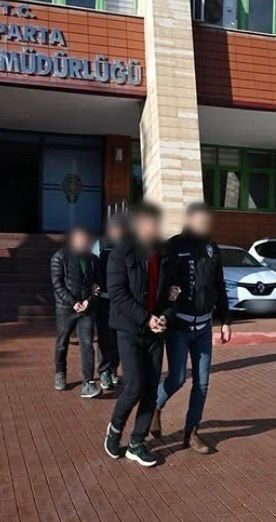 Isparta İl Emniyet Müdürlüğü Narkotik Suçlarla Mücadele Şube Müdürlüğü ekipleri
