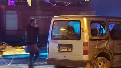 Isparta’nın Şarkikaraağaç ilçesinde meydana gelen trafik kazasında, sürücü kontrolünü kaybederek