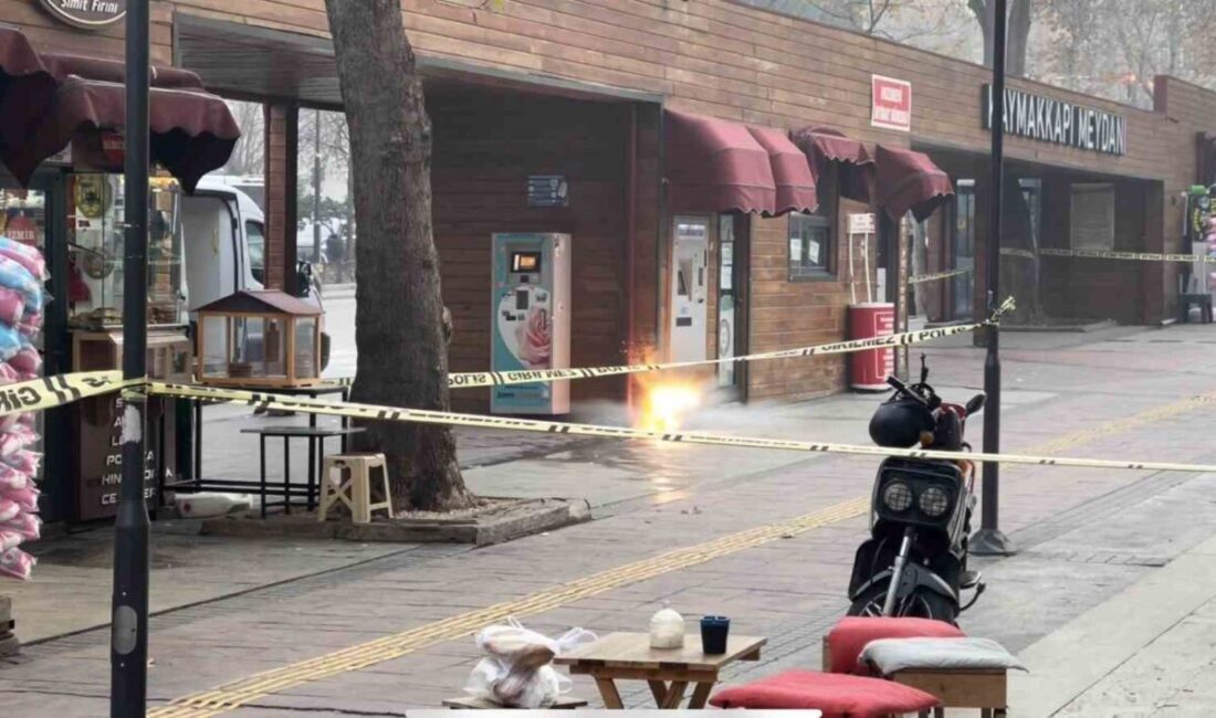 Isparta’nın işlek meydanlarından biri olan Kaymakkapı Meydanı’na terk edilen şüpheli
