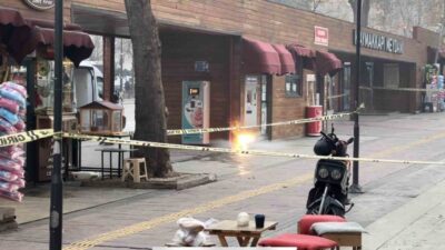 Isparta’nın işlek meydanlarından biri olan Kaymakkapı Meydanı’na terk edilen şüpheli